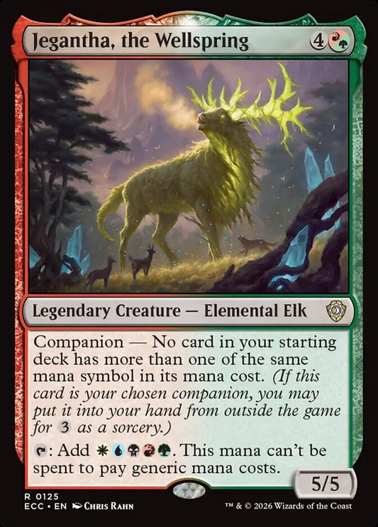 Jegantha, the Wellspring – Lorwyn Eclipsed Commander [ECC] – English – #125