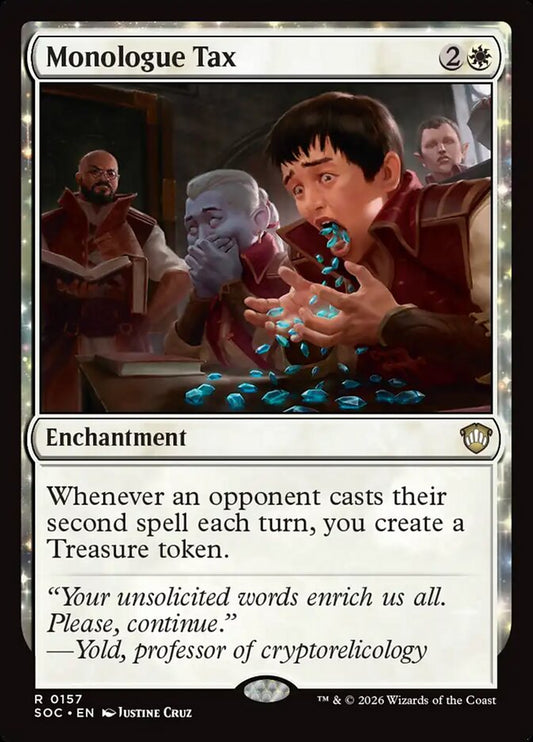 Monologue Tax – Secrets of Strixhaven Commander [SOC] – English – #157