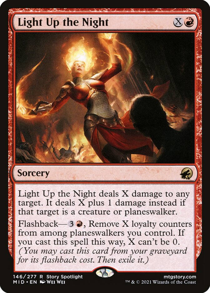 Light Up the Night – Innistrad: Midnight Hunt [MID] – English – #146