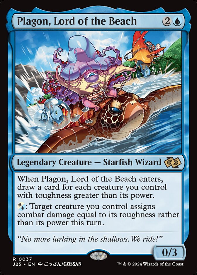 Plagon, Lord of the Beach – Foundations Jumpstart [J25] – English – #37