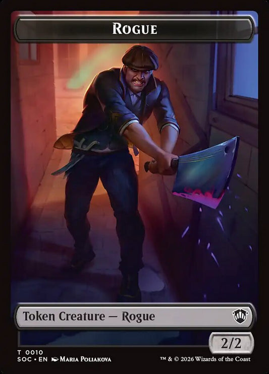 Rogue – Secrets of Strixhaven Commander Tokens [TSOC] – English – #10