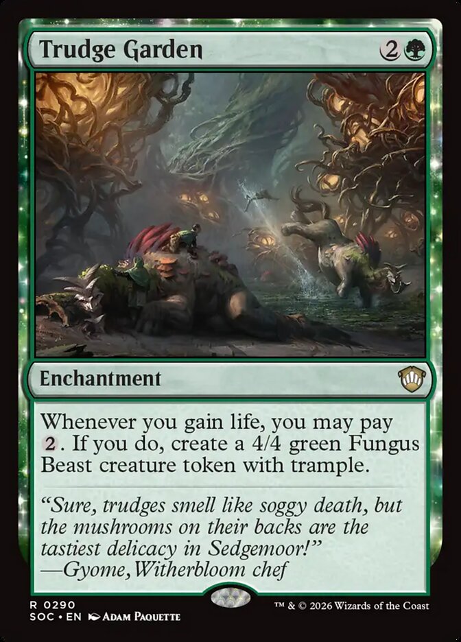 Trudge Garden – Secrets of Strixhaven Commander [SOC] – English – #290