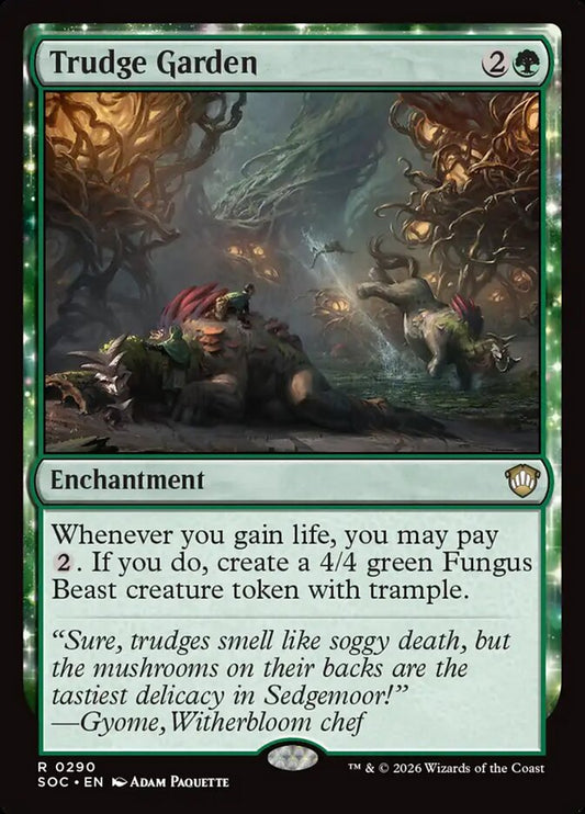 Trudge Garden – Secrets of Strixhaven Commander [SOC] – English – #290