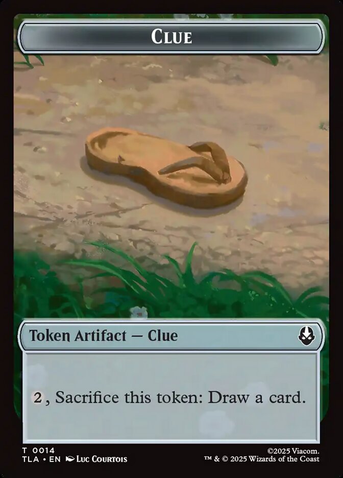 Clue – Avatar: The Last Airbender Tokens [TTLA] – D – #14