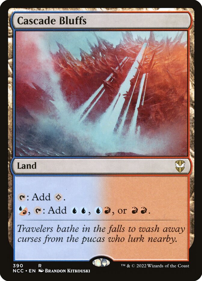 Cascade Bluffs – New Capenna Commander [NCC] – English – #390