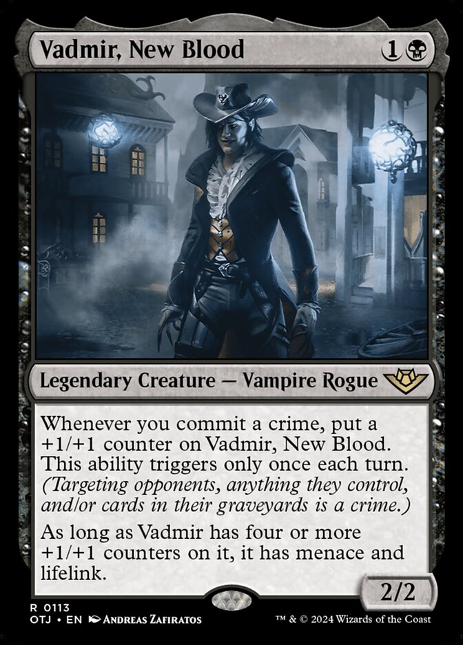 Vadmir, New Blood – Outlaws of Thunder Junction [OTJ] – English – #113