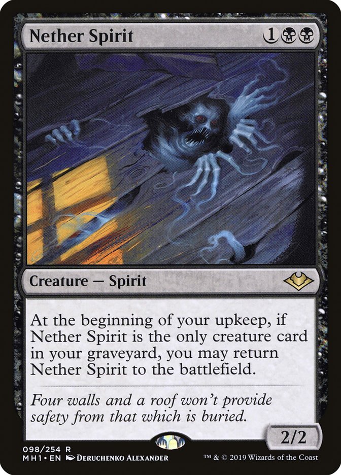 Nether Spirit – Modern Horizons [MH1] – English – #98