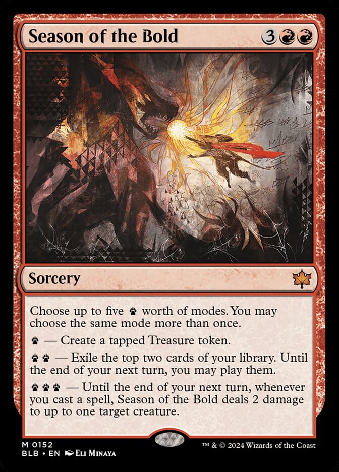 Season of the Bold – Bloomburrow [BLB] – English – #152