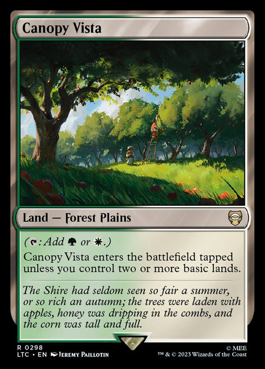 Canopy Vista – Tales of Middle-earth Commander [LTC] – English – #298