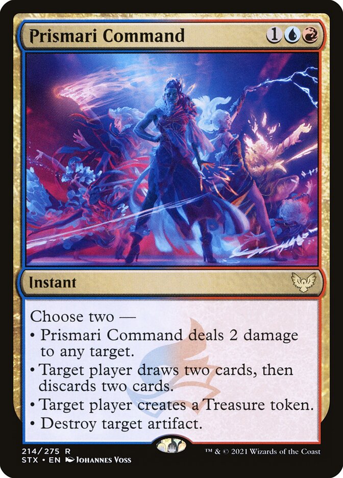 Prismari Command – Strixhaven: School of Mages [STX] – English – #214