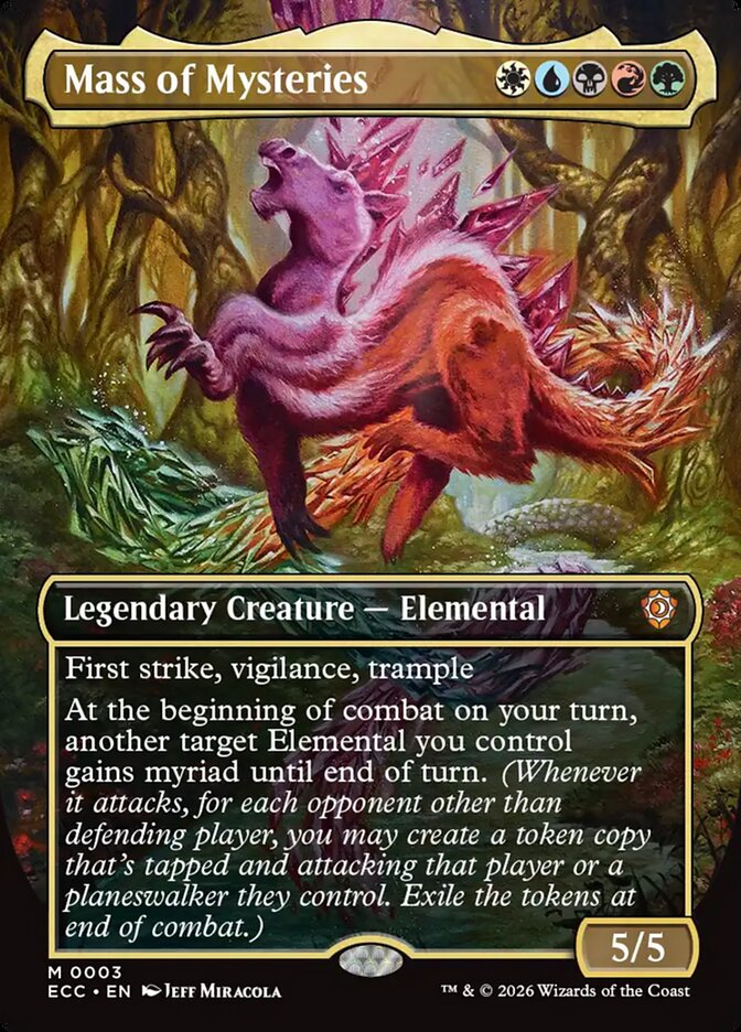 Mass of Mysteries – Lorwyn Eclipsed Commander [ECC] – English – #3