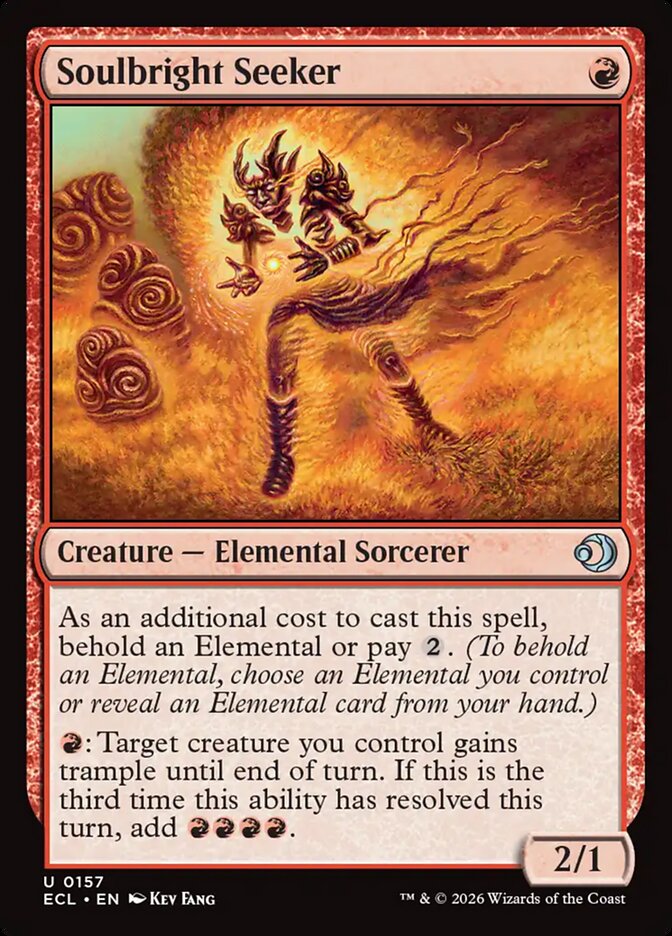 Soulbright Seeker – Lorwyn Eclipsed [ECL] – English – #157
