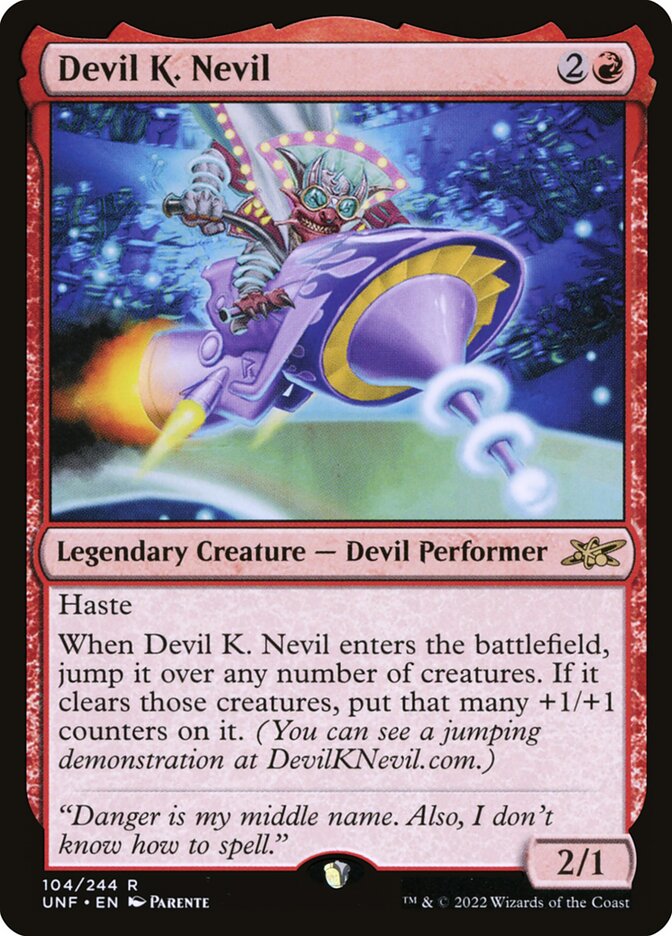 Devil K. Nevil – Unfinity [UNF] – English – #104