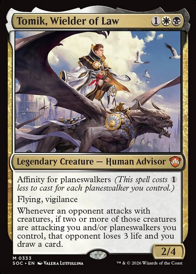 Tomik, Wielder of Law – Secrets of Strixhaven Commander [SOC] – English – #333