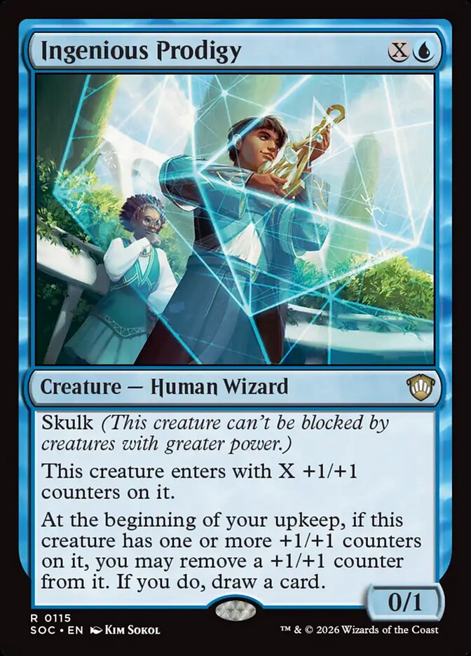 Ingenious Prodigy – Secrets of Strixhaven Commander [SOC] – English – #115