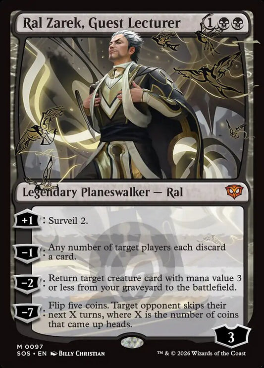 Ral Zarek, Guest Lecturer – Secrets of Strixhaven [SOS] – English – #97