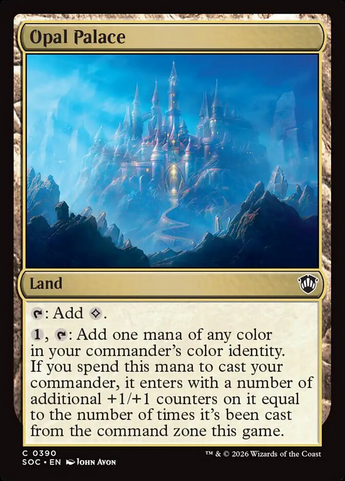 Opal Palace – Secrets of Strixhaven Commander [SOC] – English – #390