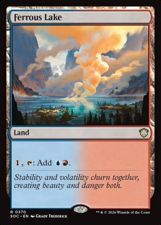Ferrous Lake – Secrets of Strixhaven Commander [SOC] – English – #370