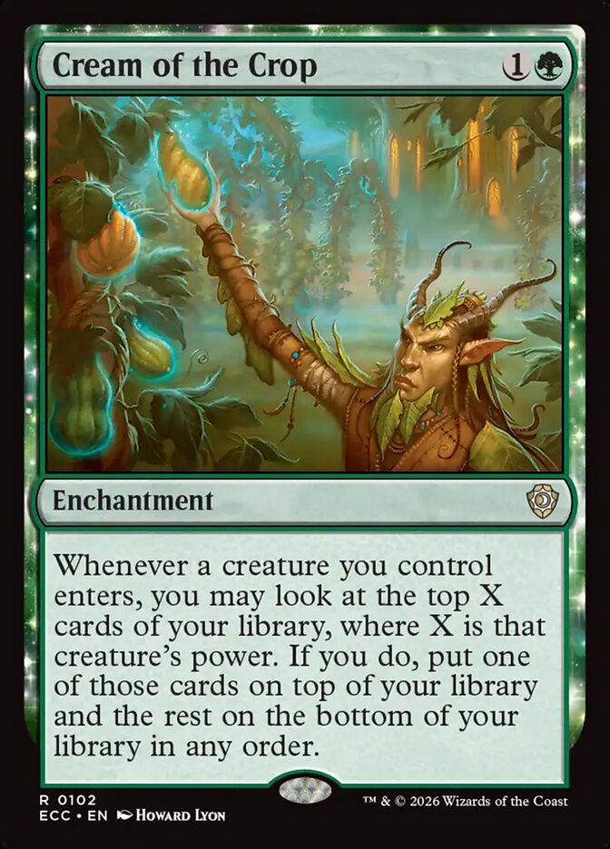 Cream of the Crop – Lorwyn Eclipsed Commander [ECC] – English – #102