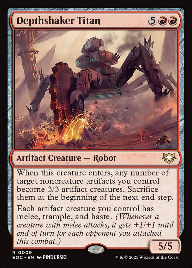 Depthshaker Titan – Edge of Eternities Commander [EOC] – English – #9