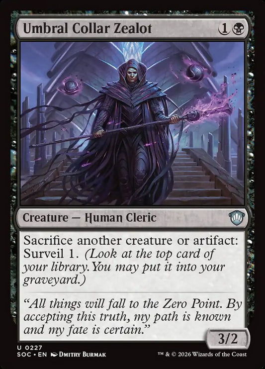 Umbral Collar Zealot – Secrets of Strixhaven Commander [SOC] – English – #227