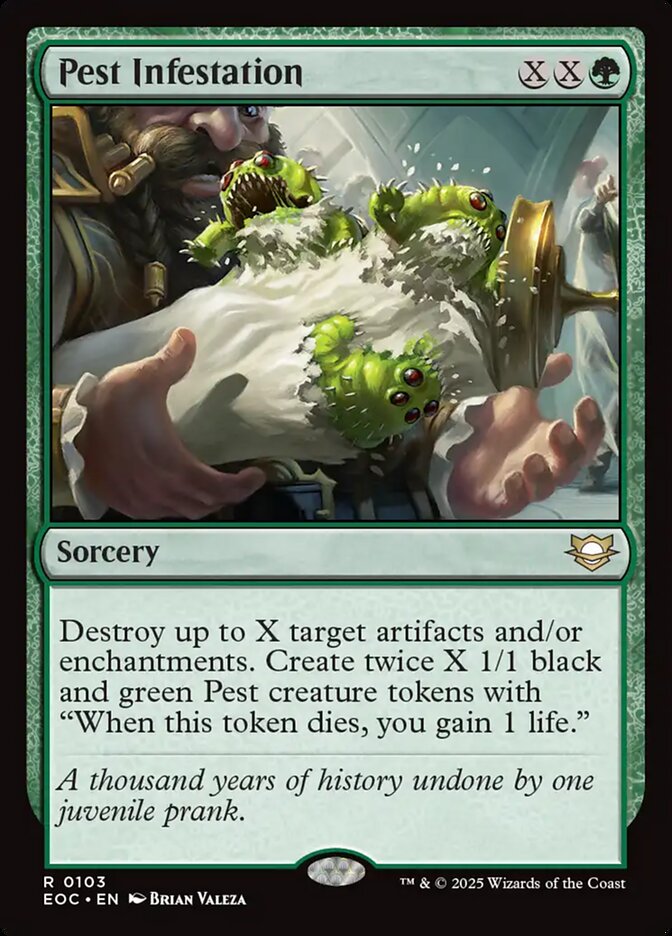 Pest Infestation – Edge of Eternities Commander [EOC] – English – #103