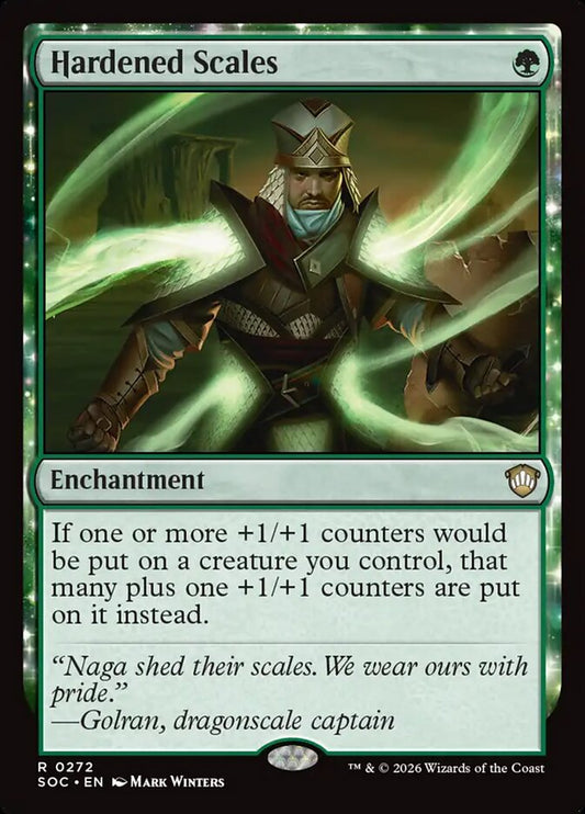 Hardened Scales – Secrets of Strixhaven Commander [SOC] – English – #272