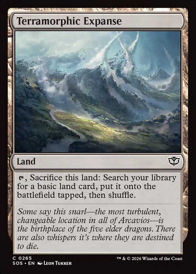 Terramorphic Expanse – Secrets of Strixhaven [SOS] – English – #265