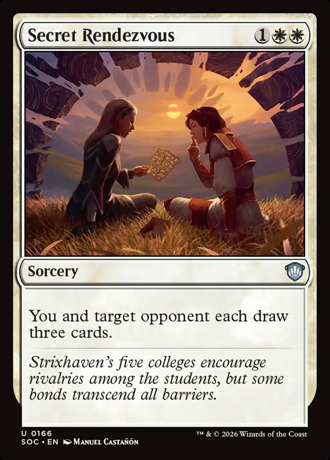 Secret Rendezvous – Secrets of Strixhaven Commander [SOC] – English – #166