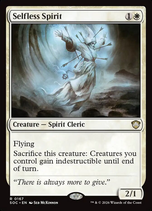 Selfless Spirit – Secrets of Strixhaven Commander [SOC] – English – #167