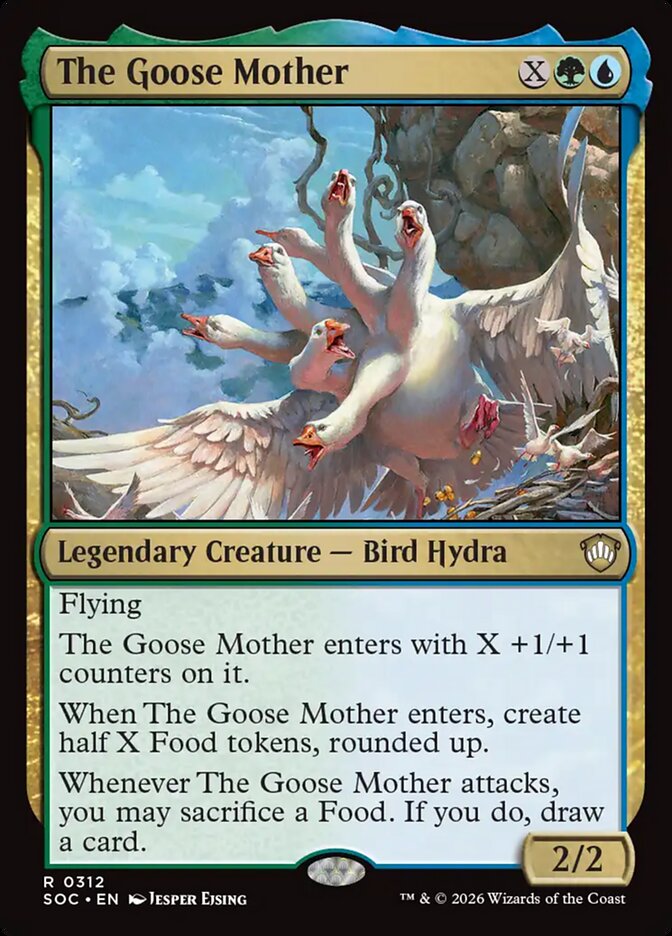 The Goose Mother – Secrets of Strixhaven Commander [SOC] – English – #312