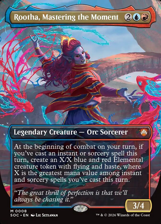 Rootha, Mastering the Moment – Secrets of Strixhaven Commander [SOC] – English – #8