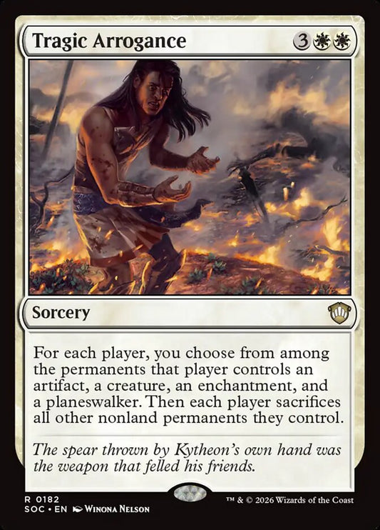 Tragic Arrogance – Secrets of Strixhaven Commander [SOC] – English – #182