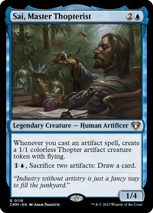 Sai, Master Thopterist – Commander Masters [CMM] – English – #118