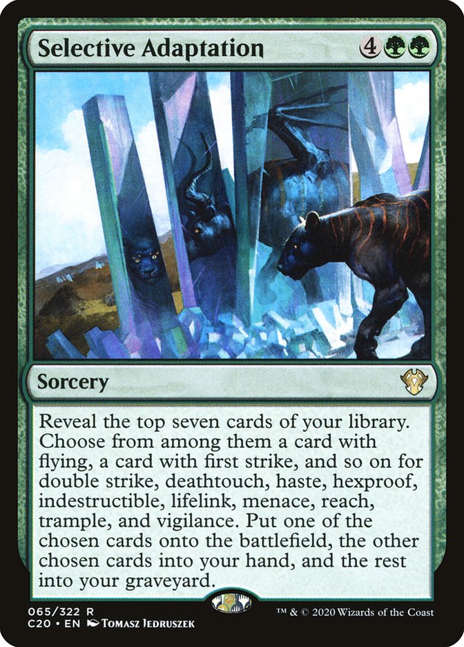 Selective Adaptation – Commander 2020 [C20] – English – #65