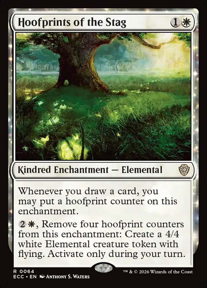 Hoofprints of the Stag – Lorwyn Eclipsed Commander [ECC] – English – #64