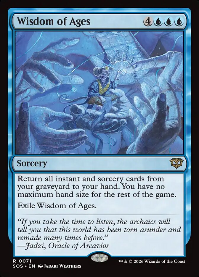 Wisdom of Ages – Secrets of Strixhaven [SOS] – English – #71