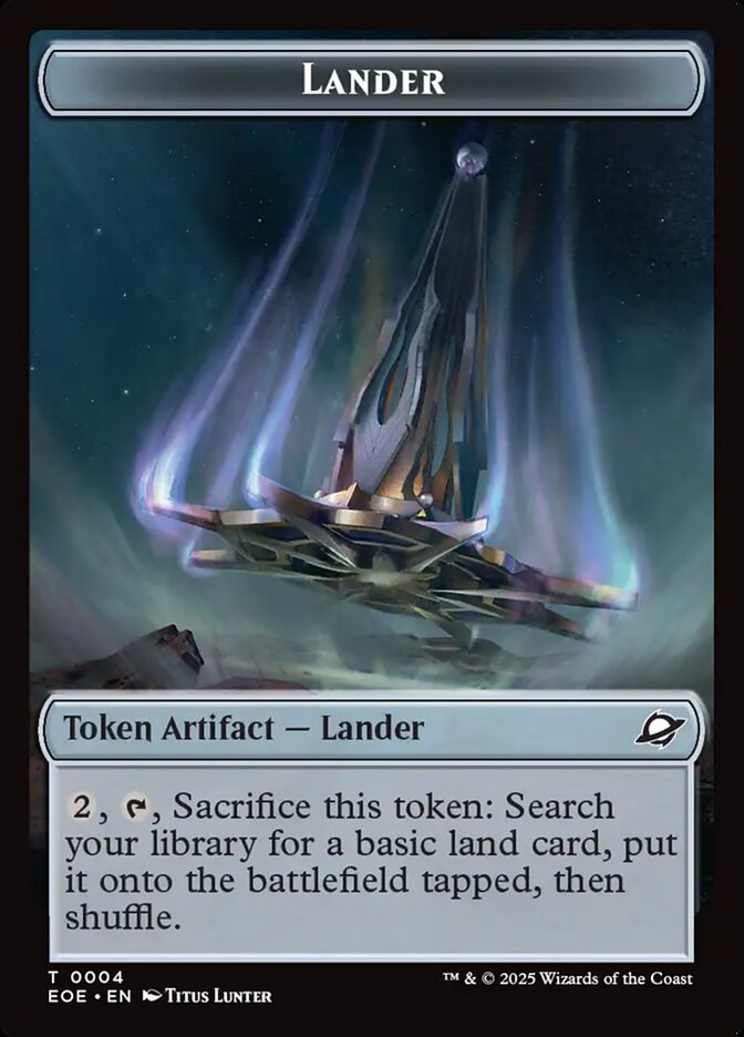 Lander – Edge of Eternities Tokens [TEOE] – English – #4