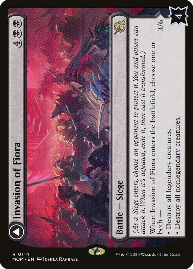 Invasion of Fiora // Marchesa, Resolute Monarch – March of the Machine [MOM] – English – #114