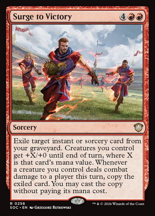 Surge to Victory – Secrets of Strixhaven Commander [SOC] – English – #256
