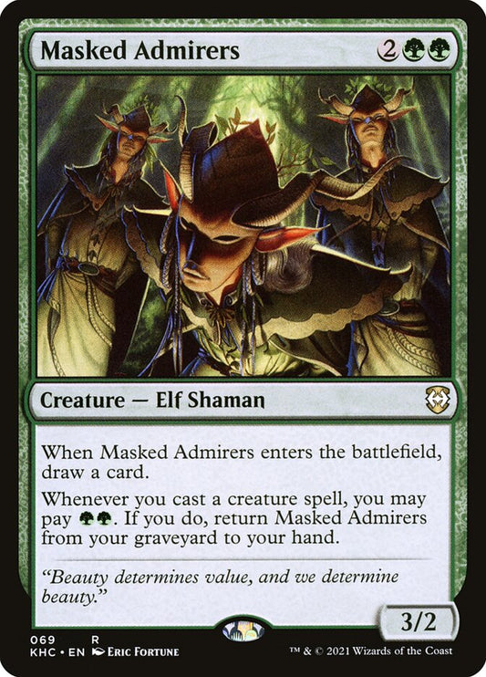 Masked Admirers – Kaldheim Commander [KHC] – English – #69