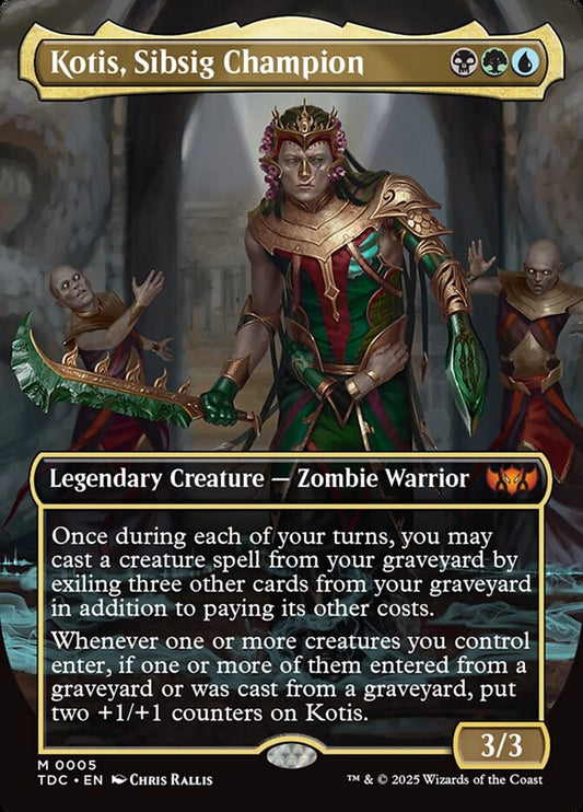 Kotis, Sibsig Champion – Tarkir: Dragonstorm Commander [TDC] – English – #5
