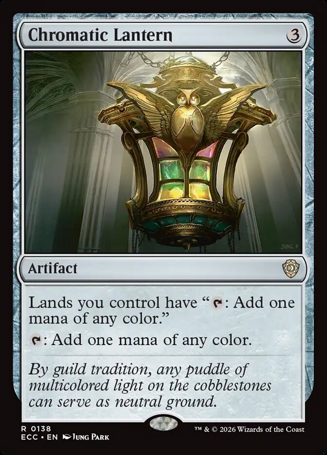 Chromatic Lantern – Lorwyn Eclipsed Commander [ECC] – English – #138