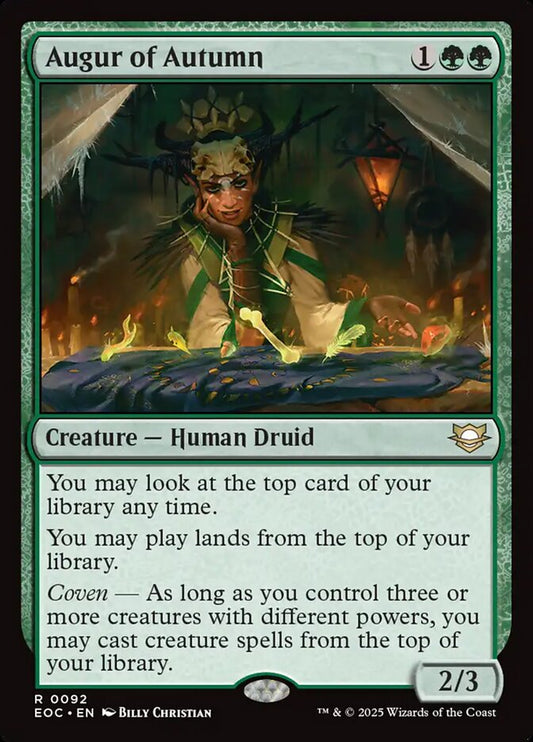 Augur of Autumn – Edge of Eternities Commander [EOC] – English – #92