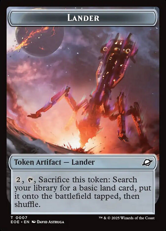Lander – Edge of Eternities Tokens [TEOE] – English – #7
