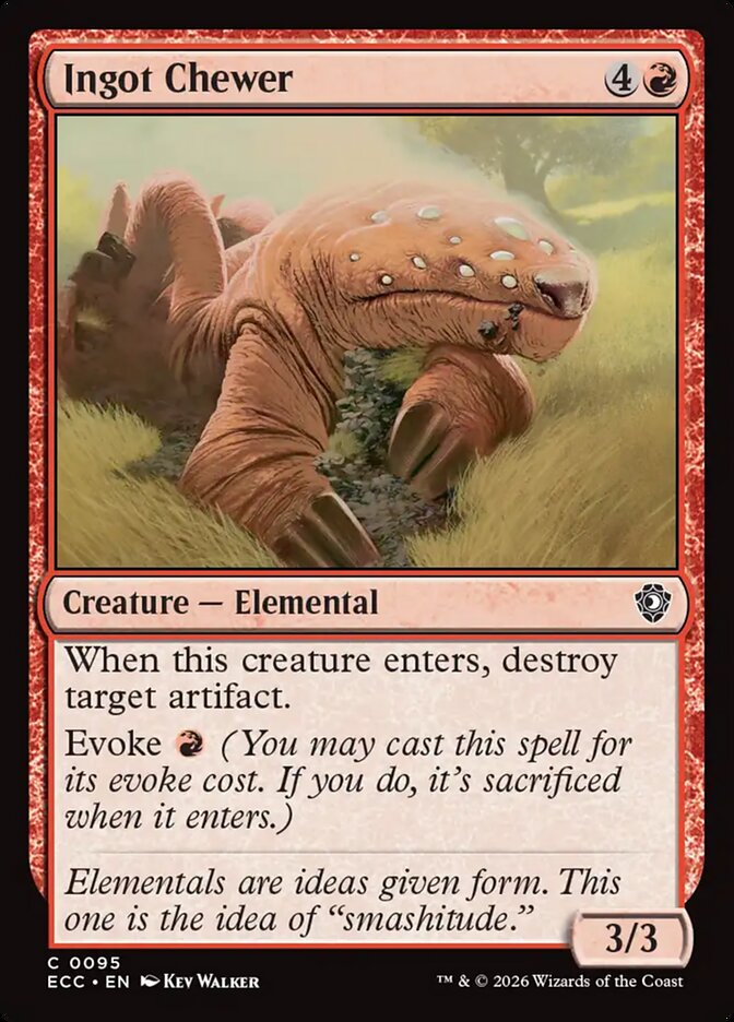 Ingot Chewer – Lorwyn Eclipsed Commander [ECC] – English – #95