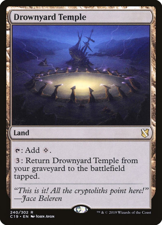 Drownyard Temple – Commander 2019 [C19] – English – #240