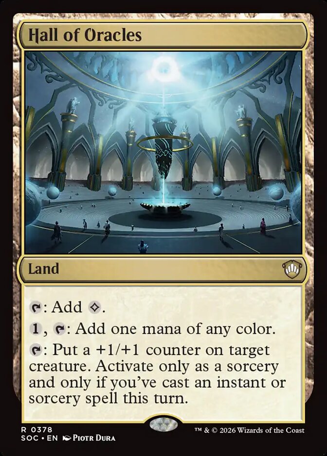 Hall of Oracles – Secrets of Strixhaven Commander [SOC] – English – #378
