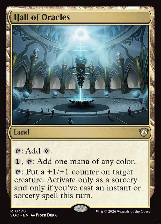 Hall of Oracles – Secrets of Strixhaven Commander [SOC] – English – #378