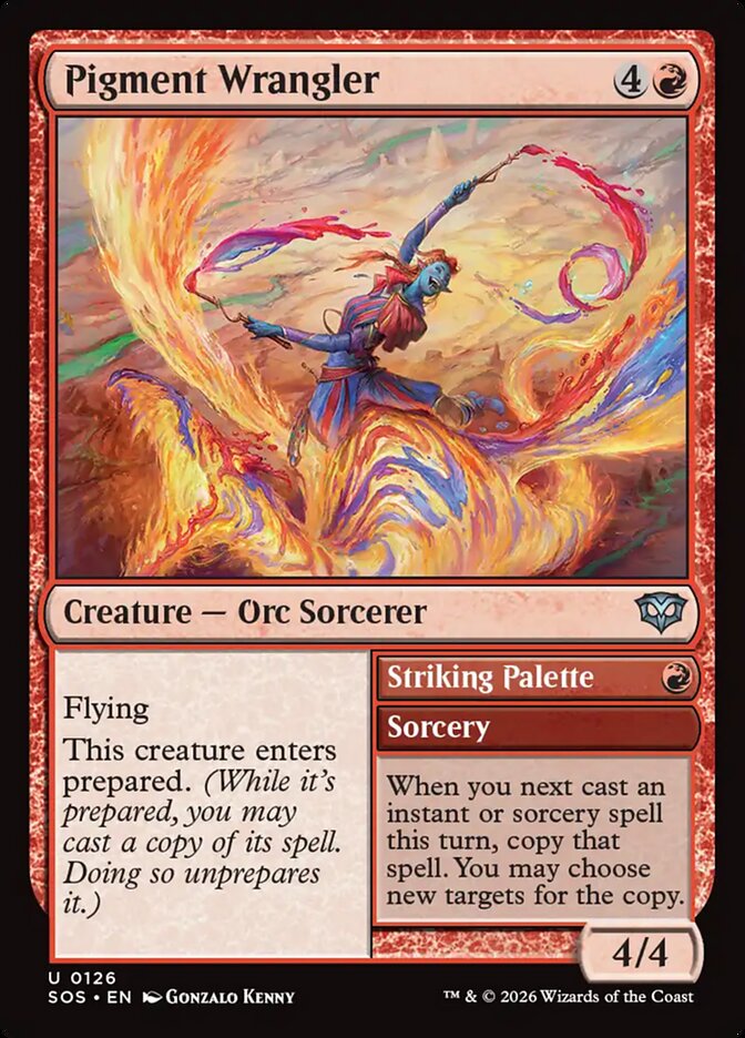 Pigment Wrangler // Striking Palette – Secrets of Strixhaven [SOS] – English – #126